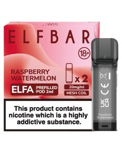 Elf Bar ELFA raspberry watermelon pods 2 pack