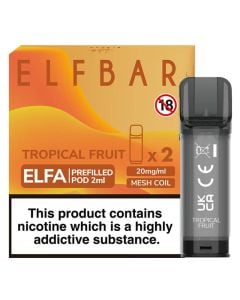 Elf Bar ELFA tropical fruit pods 2 pack