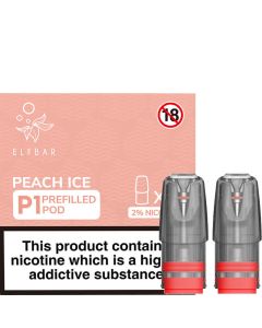 Elf Bar Mate 500 P1 peach ice pods 2 pack