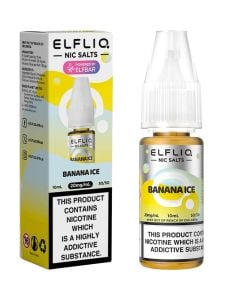 ELFLIQ by Elf Bar banana ice e-liquid 10ml