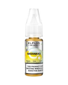 ELFLIQ by Elf Bar banana ice e-liquid 10ml bottle