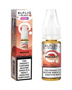 ELFLIQ by Elf Bar peach ice e-liquid 10ml