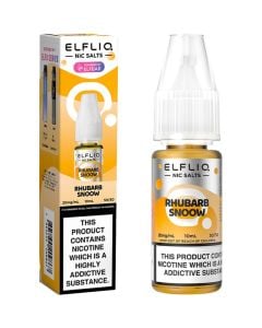 ELFLIQ by Elf Bar rhubarb snoow e-liquid 10ml