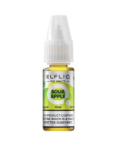 ELFLIQ by Elf Bar sour apple e-liquid 10ml