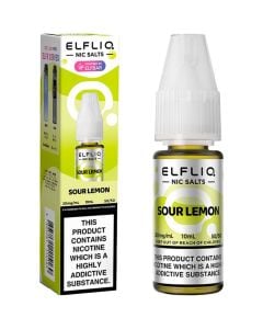 ELFLIQ by Elf Bar sour lemon e-liquid 10ml