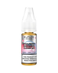 ELFLIQ by Elf Bar strawberry raspberry cherry ice e-liquid 10ml