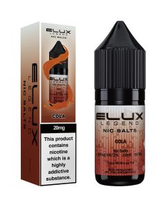 ELUX Legend nic salts cola e-liquid 10ml