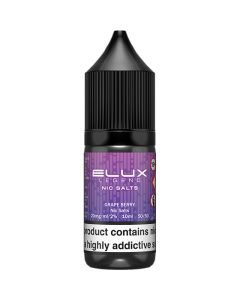 ELUX Legend nic salts grape berry e-liquid 10ml