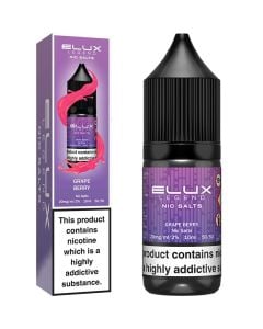 ELUX Legend nic salts grape berry e-liquid 10ml