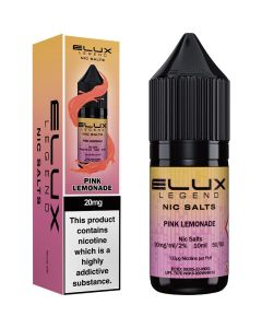 ELUX Legend nic salts pink lemonade e-liquid 10ml