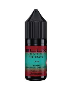 Oasis flavoured ELUX Legend Nic Salts e-liquid on a white background.