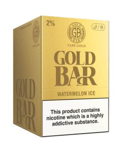 Gold Bar disposable vapes 10 pack