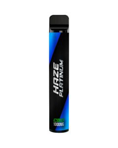 Haze CBD Platinum blue razz 1000mg CBD disposable vape 6ml