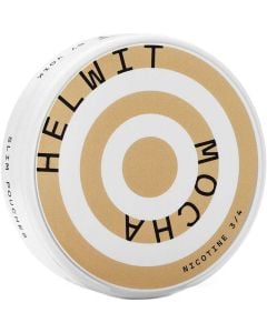 
Helwit mocha nicotine pouches 24 pack
