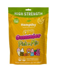 Hempthy CBD 1000mg gummies pick n mix 50 pack