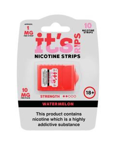 It's rips watermelon on nicotine strips 10 pack - 10mg