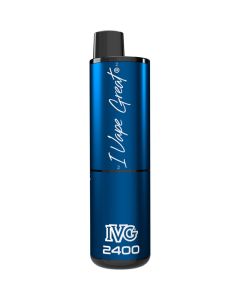 IVG 2400 4 in 1 blue raspberry ice disposable vape 8ml