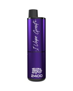 IVG 2400 purple edition disposable vape