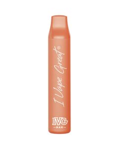 IVG Bar Plus + peach rings disposable vape