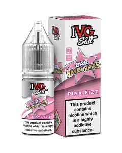 IVG Salt Bar Favourites pink fizz e-liquid 10ml