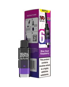 IVG Savr blue sour raspberry pod & refill 6ml