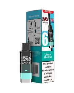IVG Savr classic menthol pod & refill 6ml