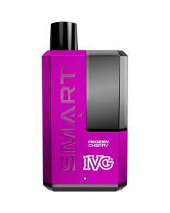 IVG Smart 5500 frozen cherry rechargeable disposable vape 12ml