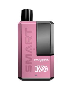 IVG Smart 5500 strawberry ice disposable vape 12ml