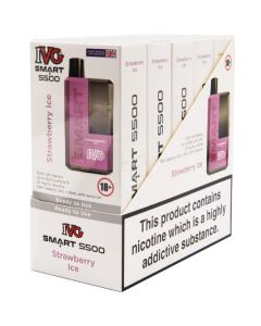 IVG Smart 5500 disposable vapes 5 pack