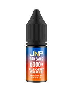 JNP Bar Salts 6000+ blue cherry pineapple e-liquid 10ml