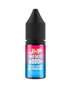 JNP Bar Salts 6000+ blue sour raspberry e-liquid 10ml