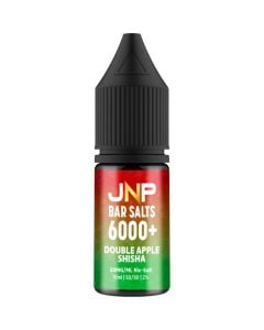 JNP Bar Salts 6000+ double apple shisha e-liquid 10ml