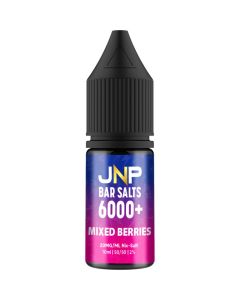 JNP Bar Salts 6000+ mixed berries e-liquid 10ml