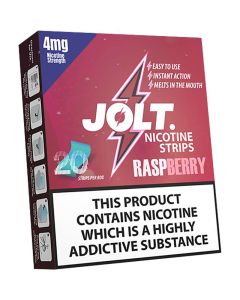 JOLT raspberry nicotine strips 20 pack