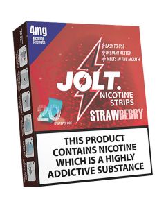 JOLT strawberry nicotine strips 20 pack - 4mg