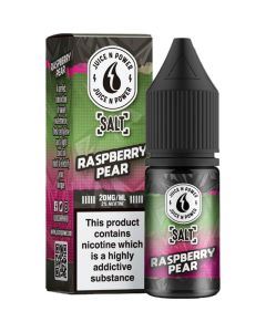 Juice N Power Salt raspberry pear e-liquid 10ml