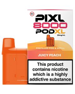 PIXL 8000 Pod XL juicy peach pod & refill 12ml