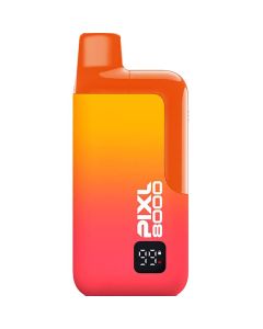 Juicy peach PIXL 8000 pod vape kit 12ml
