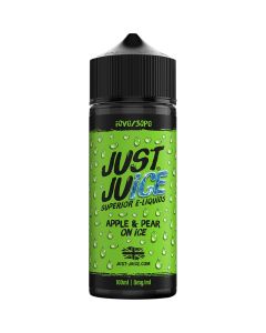 Just Juice apple & pear on ice e-liquid 100ml