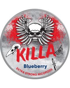 Killa blueberry nicopod nicotine pouches