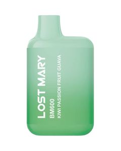 Kiwi passion fruit guava Lost Mary BM600 pod vape kit 2ml