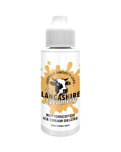 The Lancashire Creamery butterscotch ice cream e-liquid 100ml