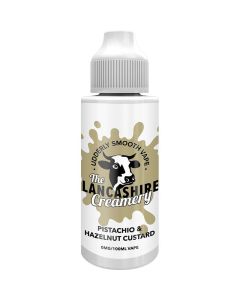 The Lancashire Creamery pistachio & hazelnut custard e-liquid 100ml