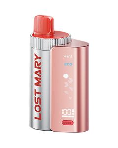 Lost Mary 4in1 pod kit 8ml - Strawberry ice (red)