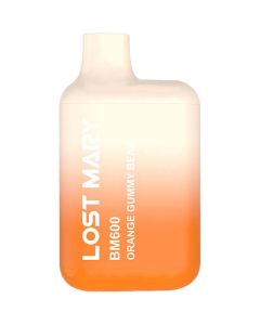 Lost Mary BM600 orange gummy disposable vape