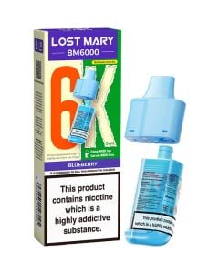 Lost Mary BM6000 blueberry pod & refill 12ml