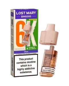 Lost Mary BM6000 cola pod & refill 12ml