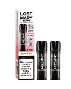 Lost Mary Tappo peach ice pods 2 pack