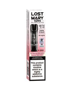 Lost Mary Tappo strawberry raspberry pods 2 pack