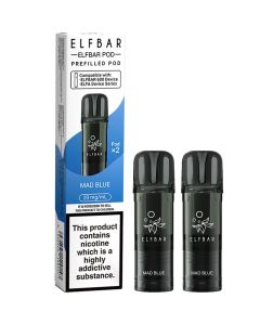 Mad blue Elf Bar 600 pods 2 pack